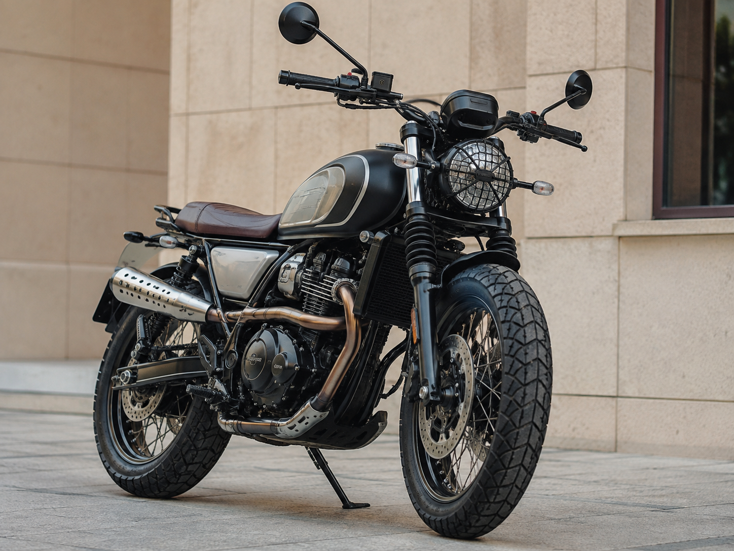 Scrambler Bike